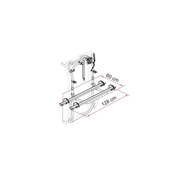 Fiamma Carry Bike Frame and Kit Ducato >06