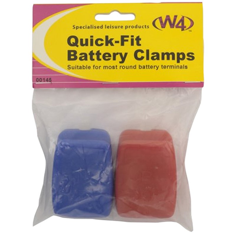 W4 Quick Fit Battery Clamps (1 pair)