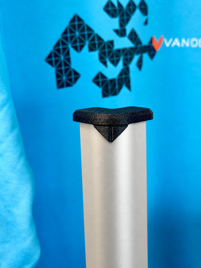 Custom 3D-Printed Aluminium Profile End Caps (2 pack)