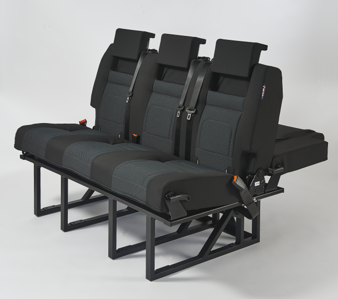 RIb Seat 129 Fixed Frame in SIMORA Fabric