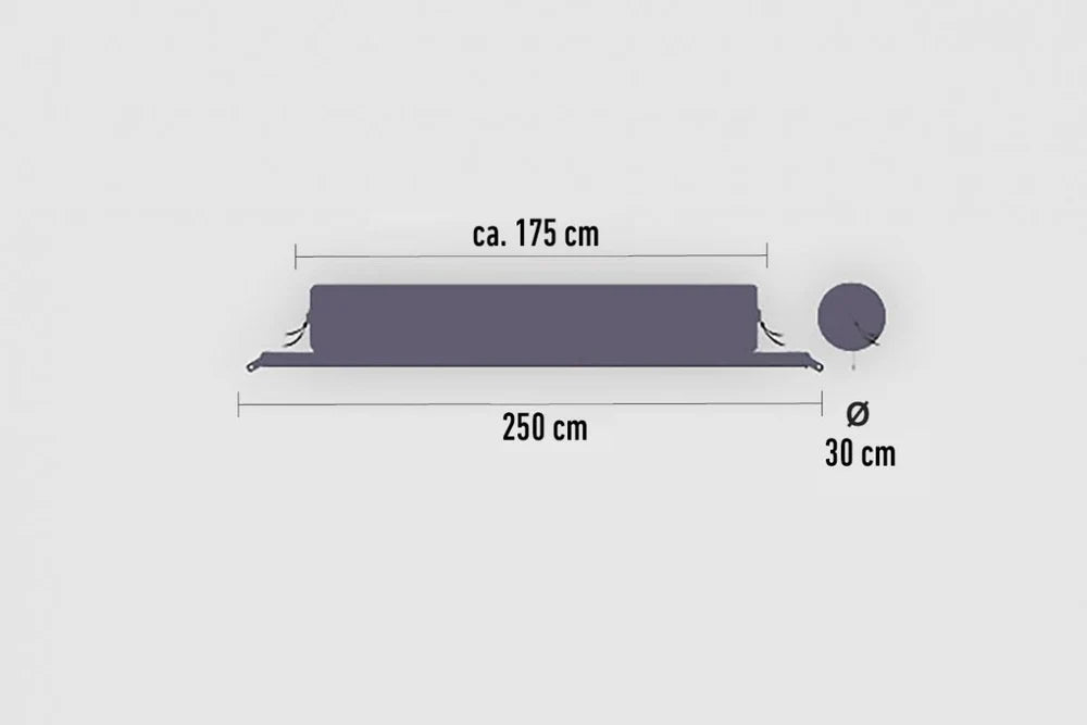 The BENT Connectable bolster "Zip-XL Lounger"