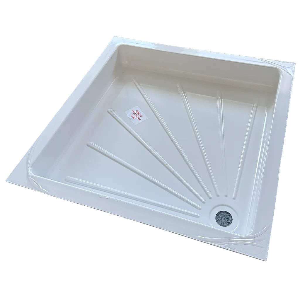 Liberty Max 670 x 670 Shower Tray White