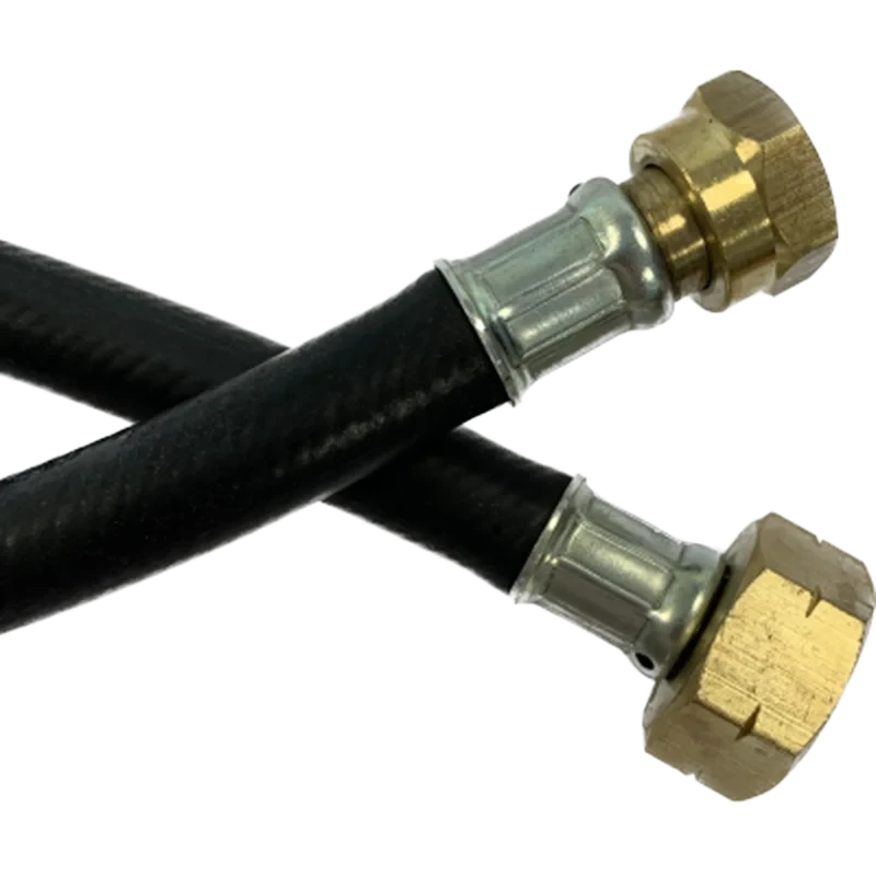 Single 450mm BUTANE pigtail black Class 3