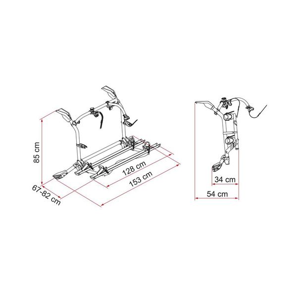 Fiamma Carry-Bike VW T6 Pro Assembled – DB
