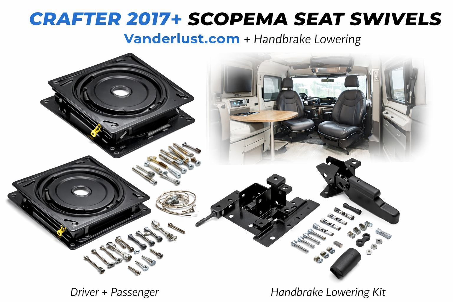 Crafter Seat swivel Bundle