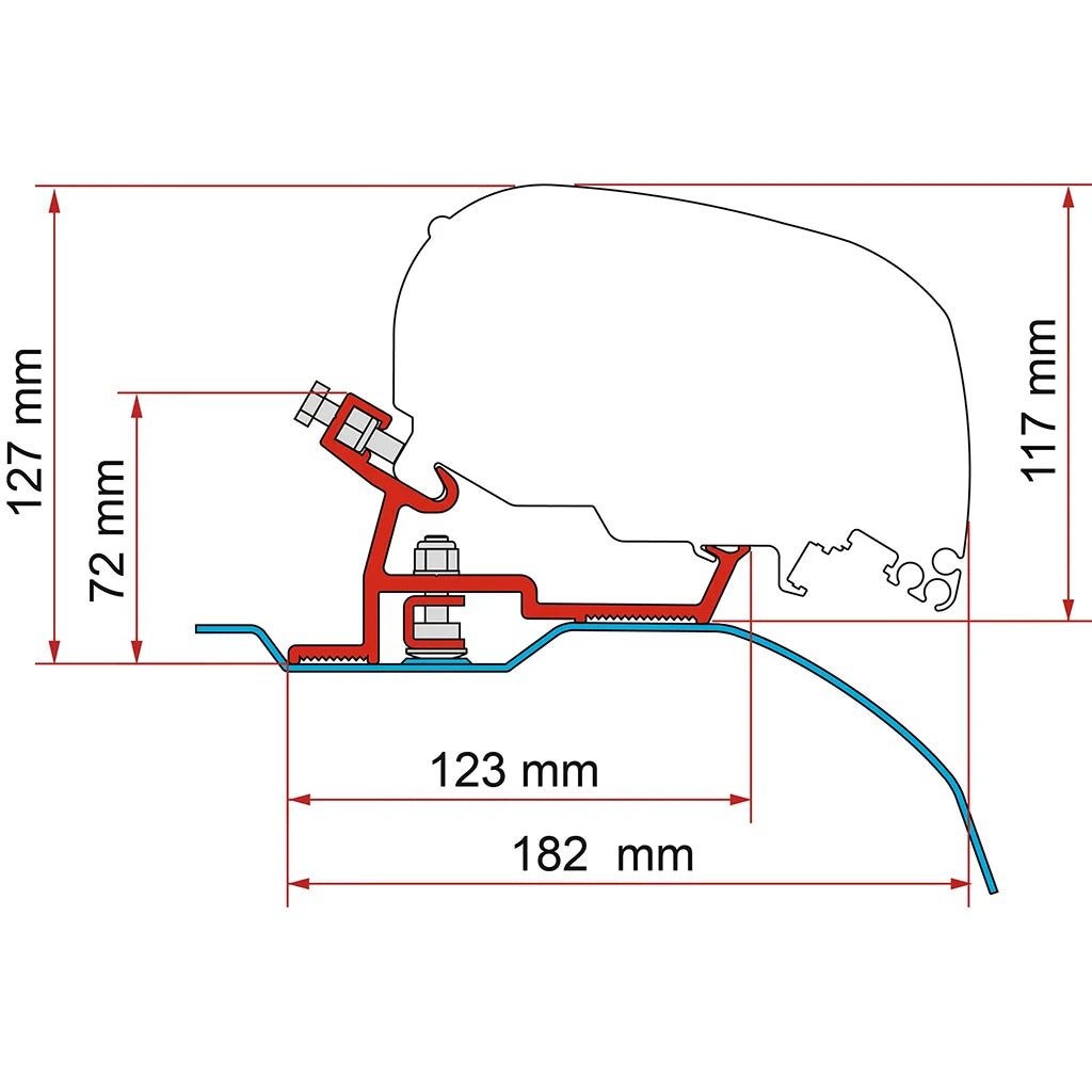 Fiamma Kit Ducato>06 (F80/F65) – LHD + RHD