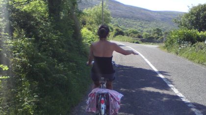 Cycling in the Burren
